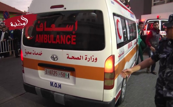 الطواقم الطبية في مجمع الشفاء غرب مدينة غزة